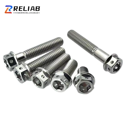 Śruby kołnierzowe tytanu do motocykla