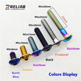 Śruby metryczne tytanowe